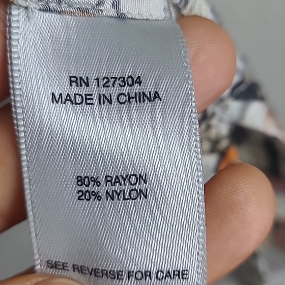 John . Mark Colorful Paris Print Button-Up Shirt  Light Party Vacation Size L/P - Picture 3 of 8